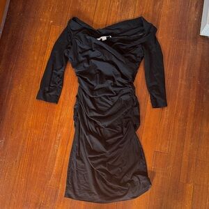 Diane Von Furstenberg Black Dress